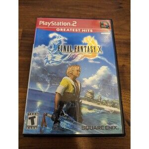 Final Fantasy X (PlayStation 2, 2001) Bad Condition No Manual